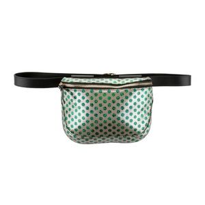 Clare V Disco Dot Green Metallic Polka Dot Fanny pack / belt bag